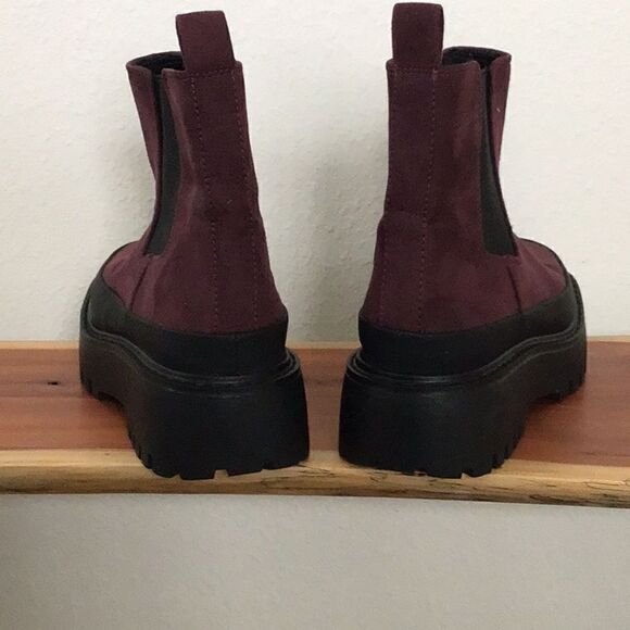 Nordstrom Rack Purple Lug Sole Bellamy Booties - Picture 6 of 6